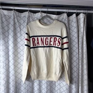 American Needle Cream Knit Sweater